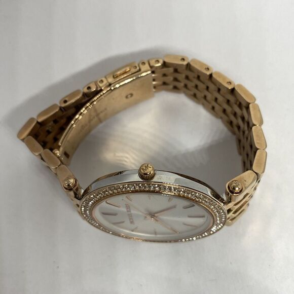 Michael Kors MK3402 Women Stainless Steel Analog Silver Dial Quartz Watch WO707 - Picture 8 of 12